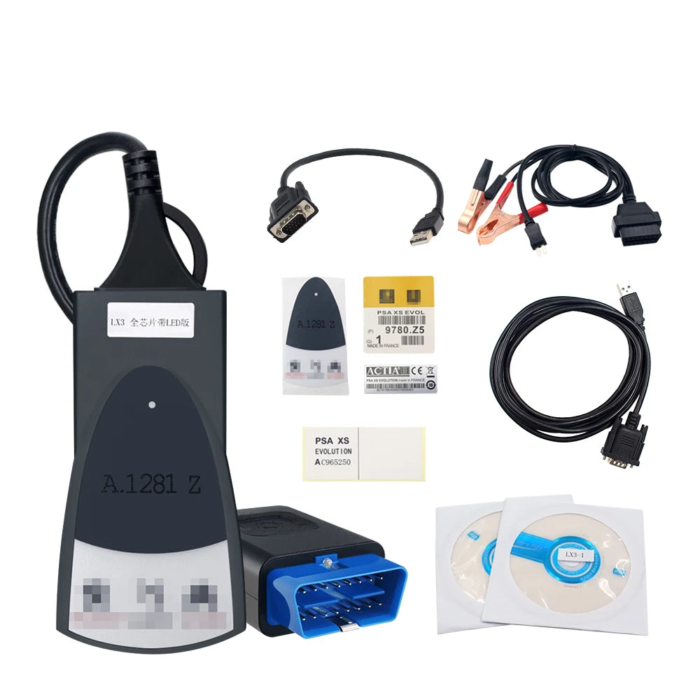 Puce Lexia 3 complète pour Citroën et Peugeot